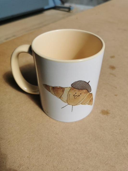11oz two tone Cream Mug - artcoasterprinting