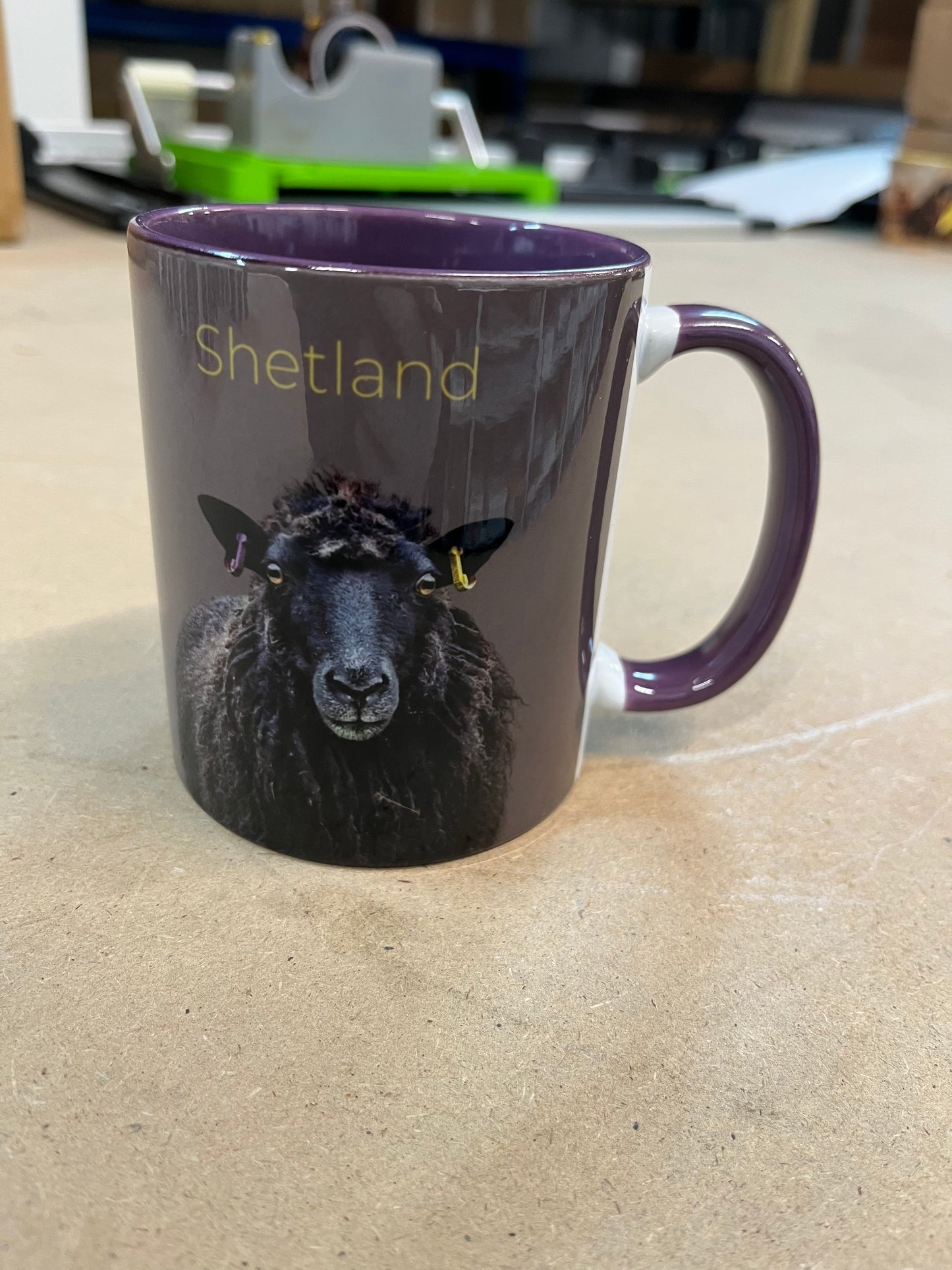 11oz two tone Purple Mug