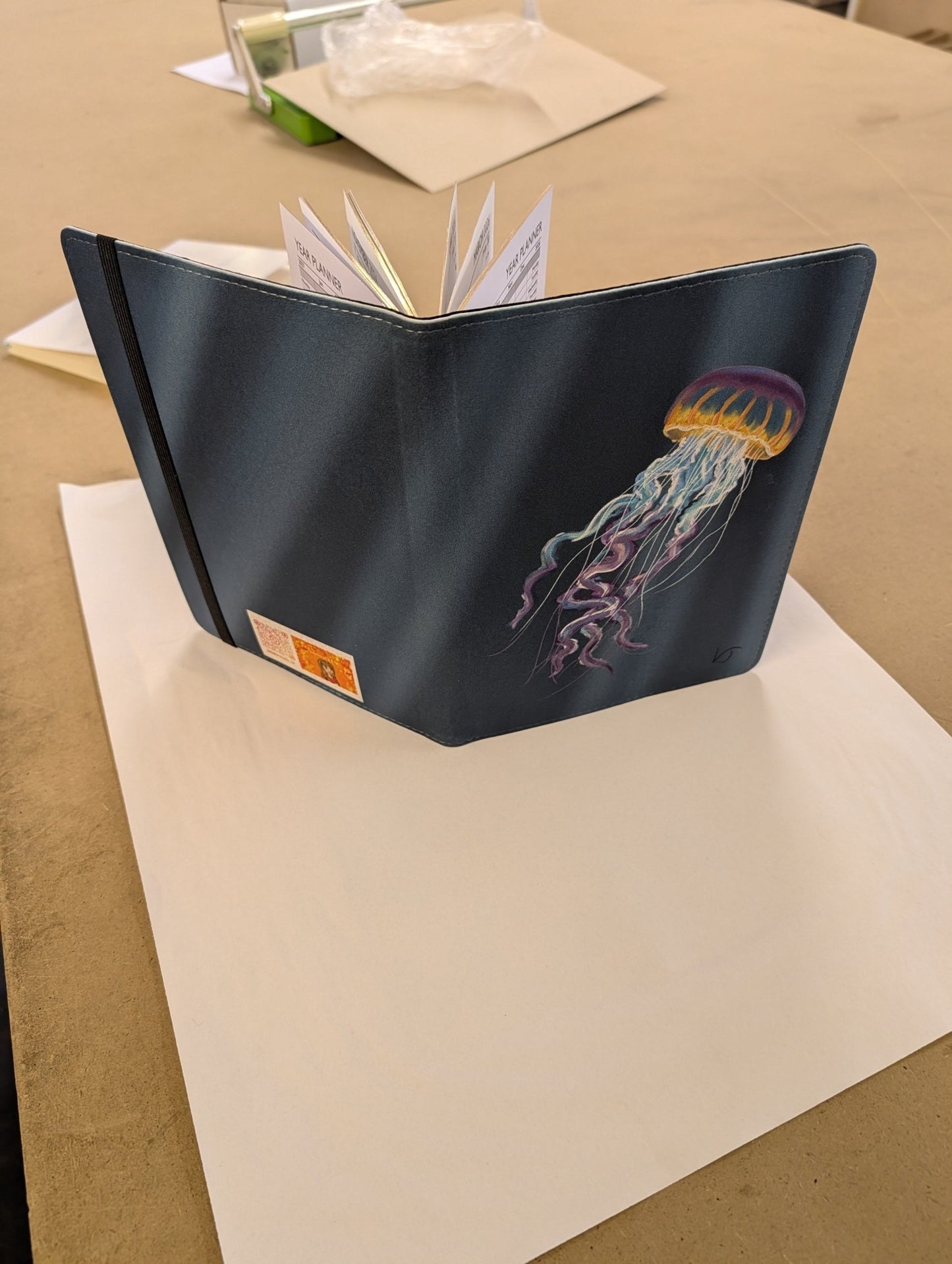A5 Poly PU notebook (reusable cover) - artcoasterprinting