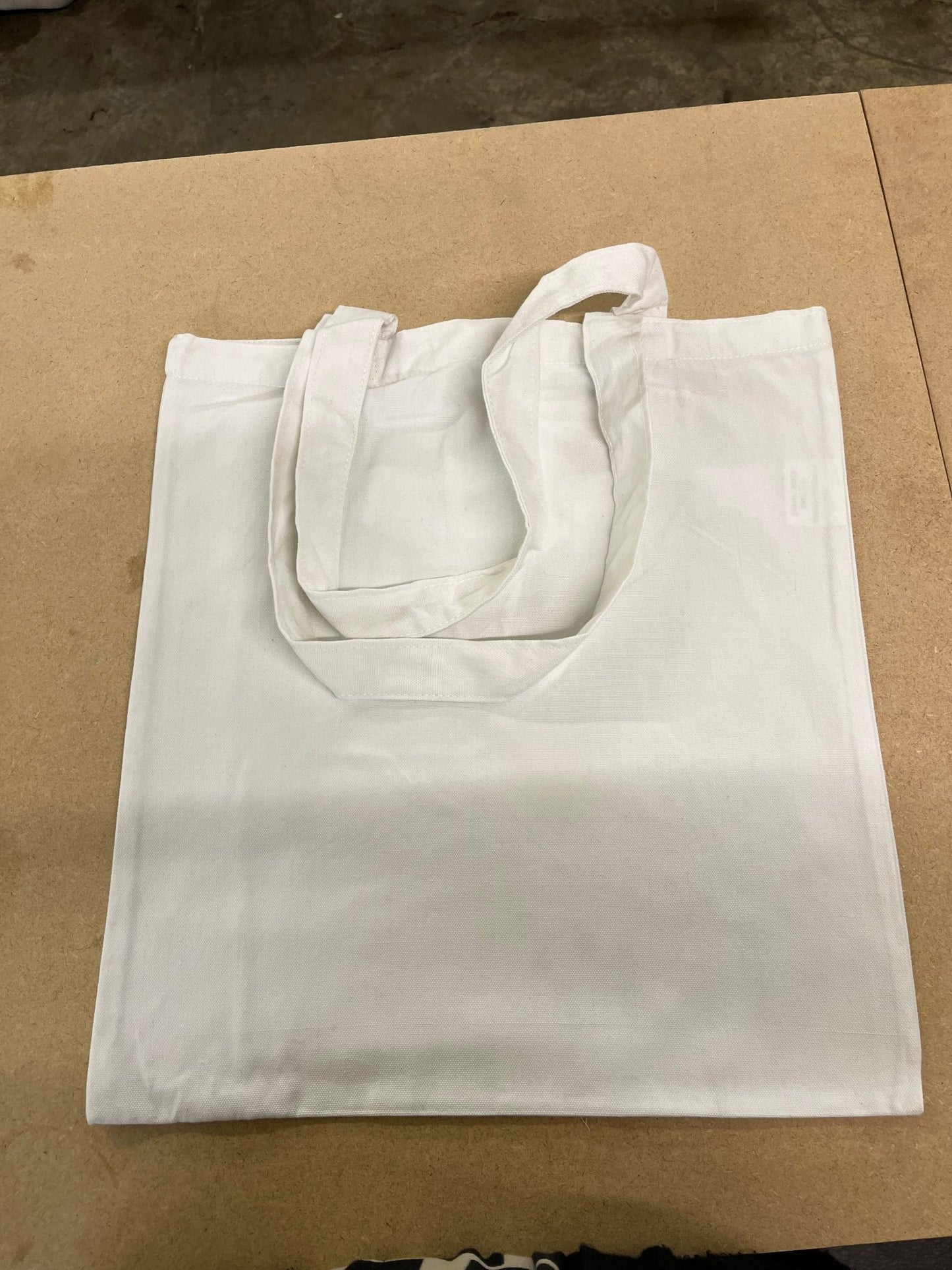 Luxury Jersey Tote White 38x42cm - artcoasterprinting