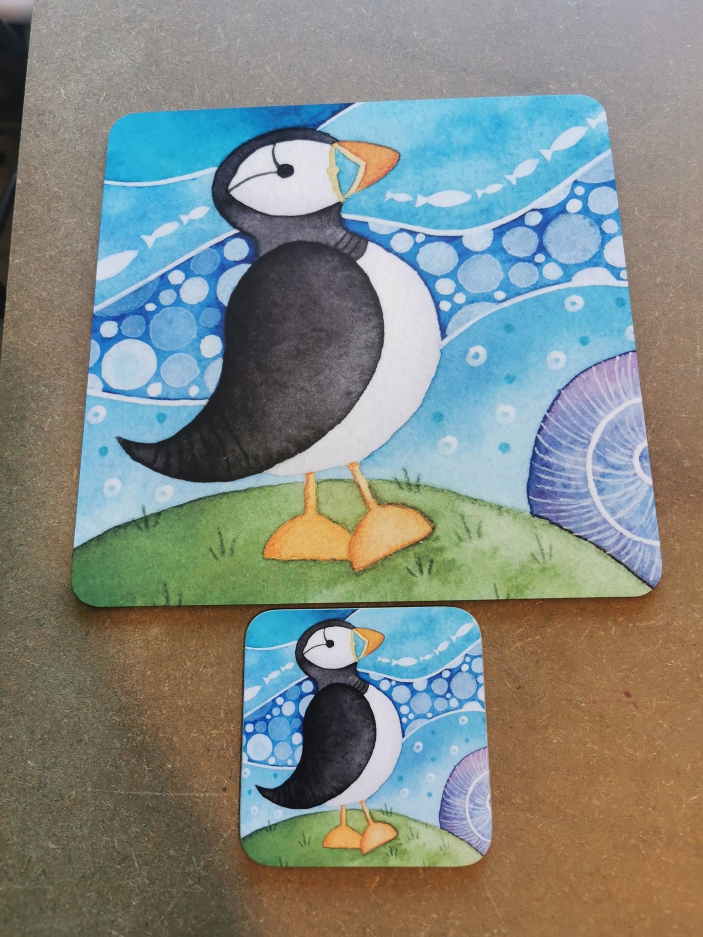 23cm Square Placemat - artcoasterprinting