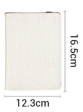A6 linen notebook (reusable cover) - artcoasterprinting