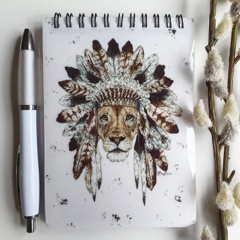 A6 Notebook (PLAIN PAPER) - artcoasterprinting