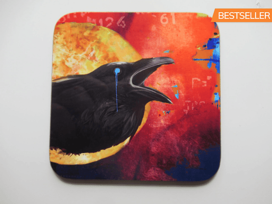 Coaster - 9cm Square - gloss finish - artcoasterprinting