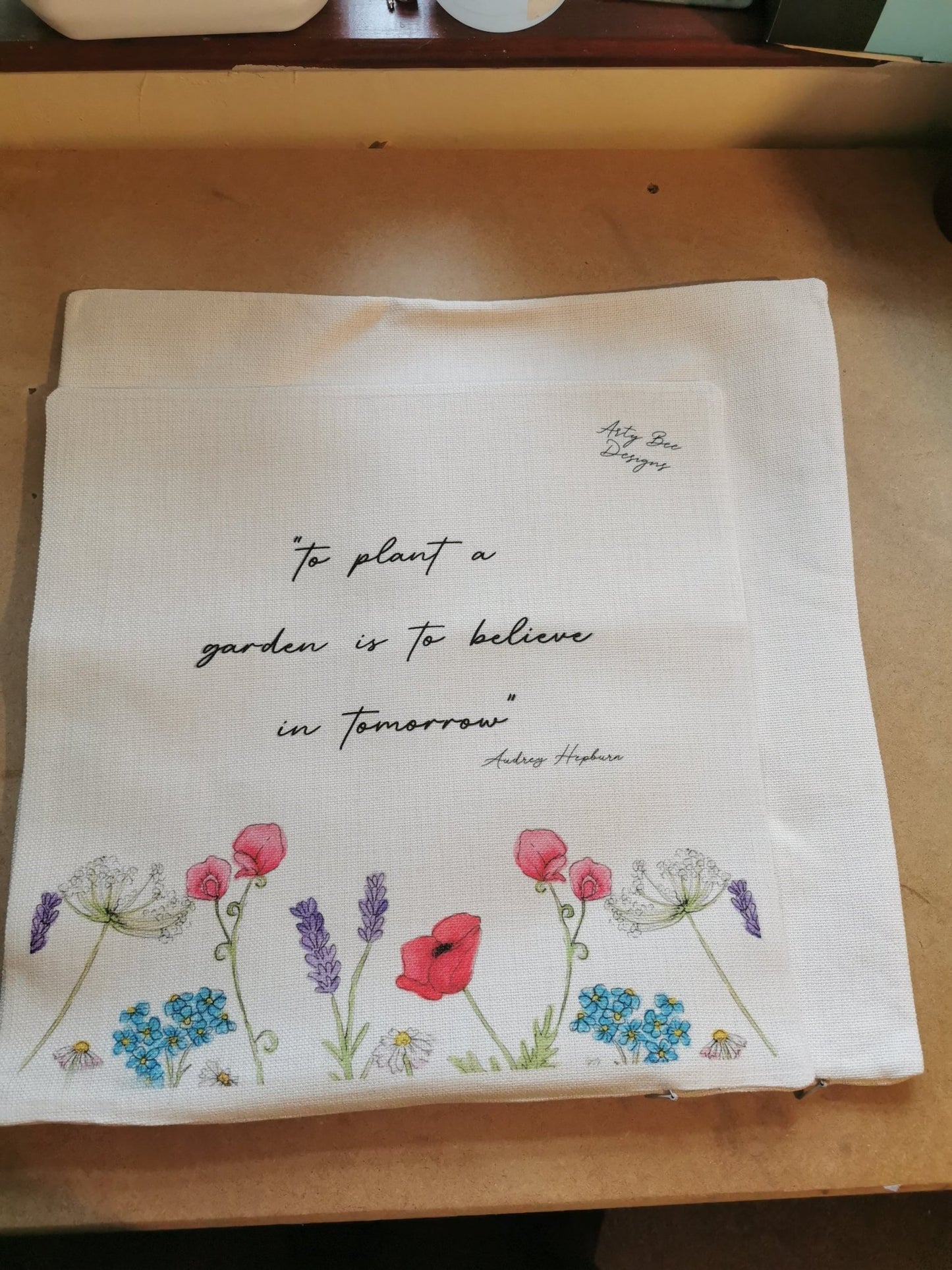 Linen Cushion cover 45x45cm - artcoasterprinting