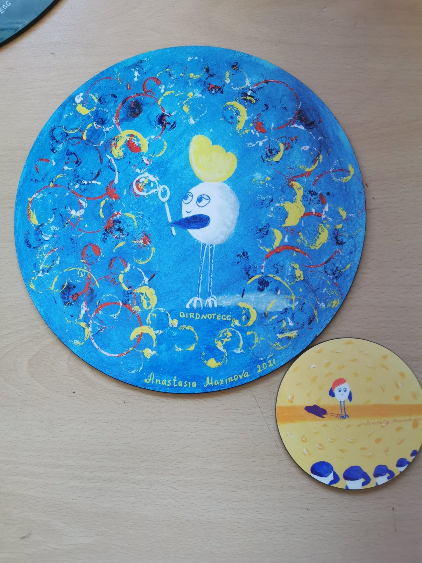 Round Placemat - 28cm - artcoasterprinting