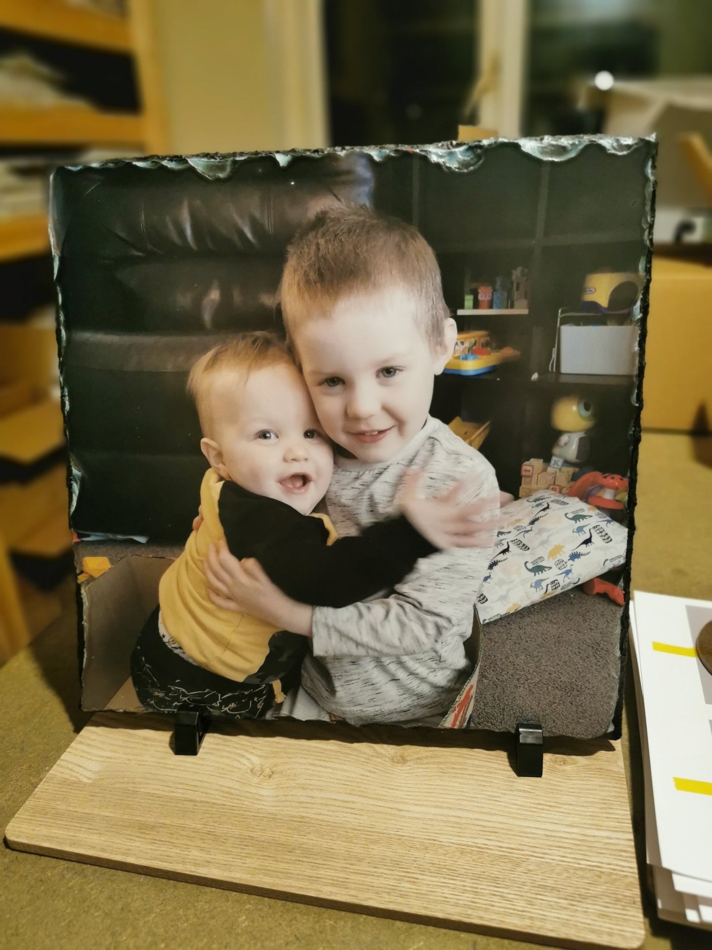 Square Rock Slate (30x30cm) GLOSS - artcoasterprinting