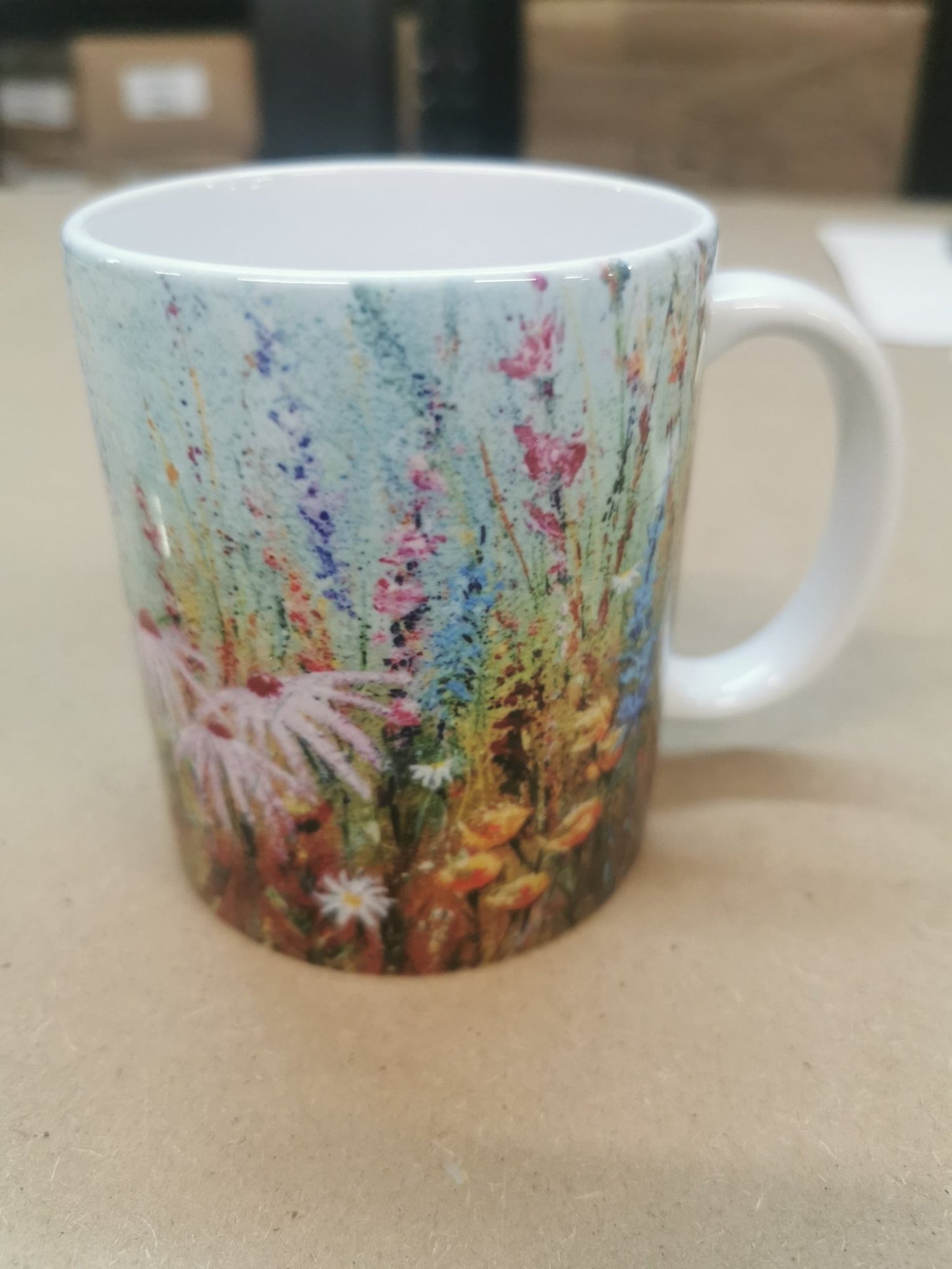 11 oz promotional white mug - artcoasterprinting