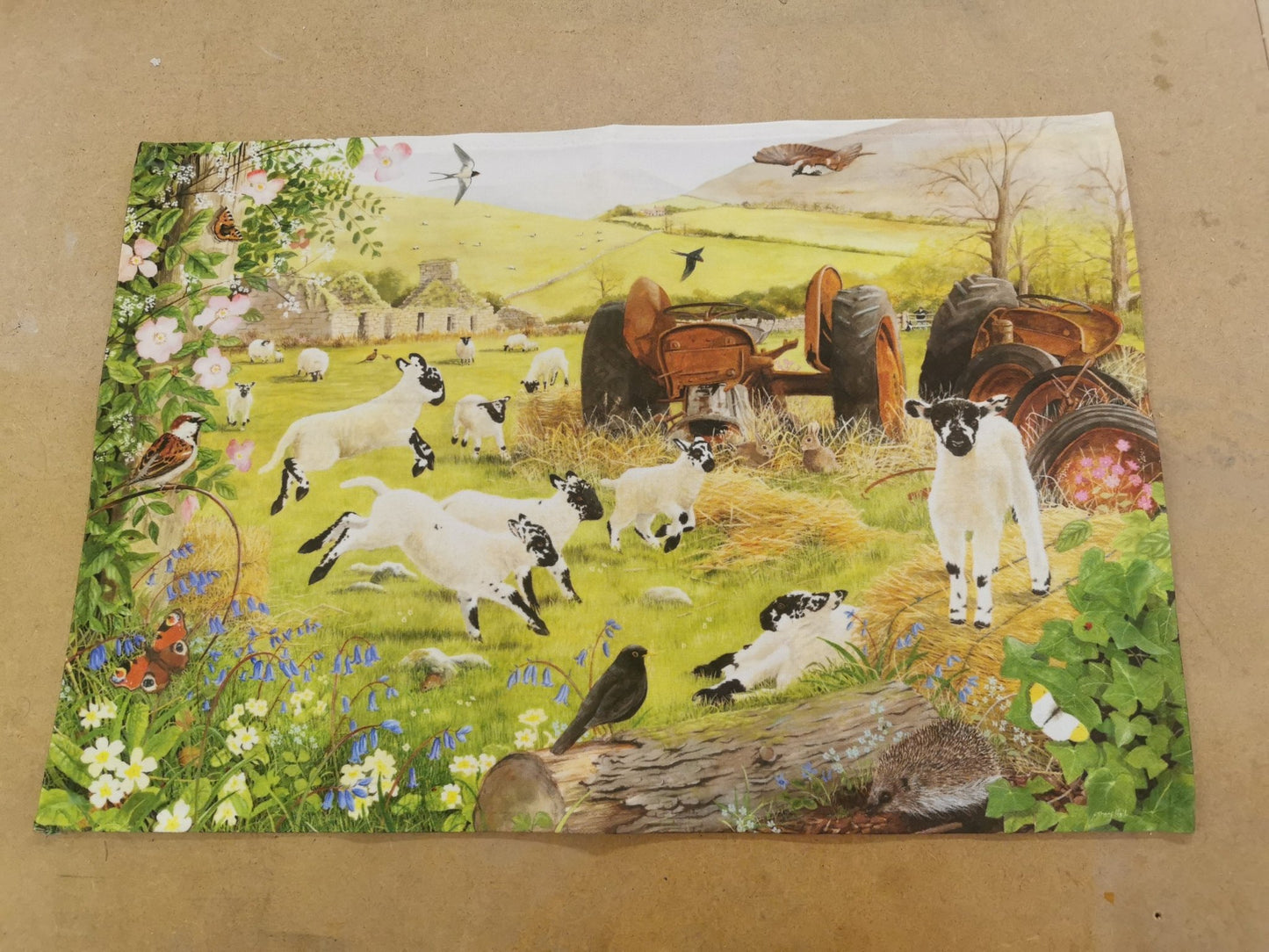 8oz Half Panama Bleached Cotton Towel (50 x 34cm approx) - artcoasterprinting