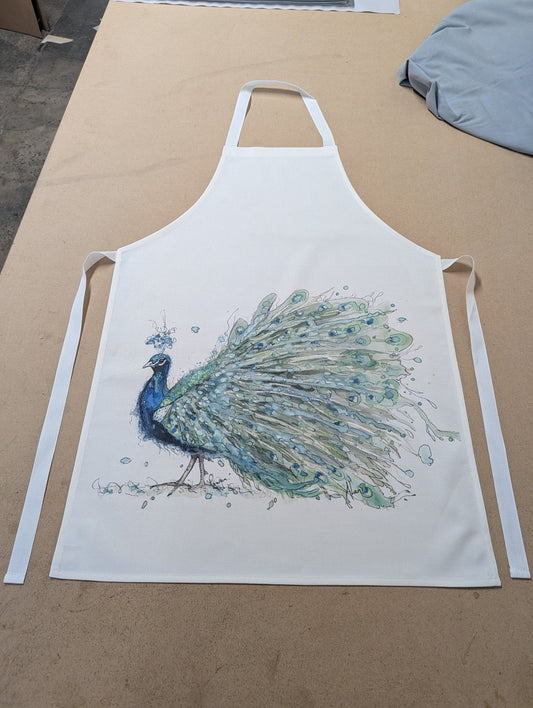 8oz half panama coated cotton Apron (UK MADE) - artcoasterprinting
