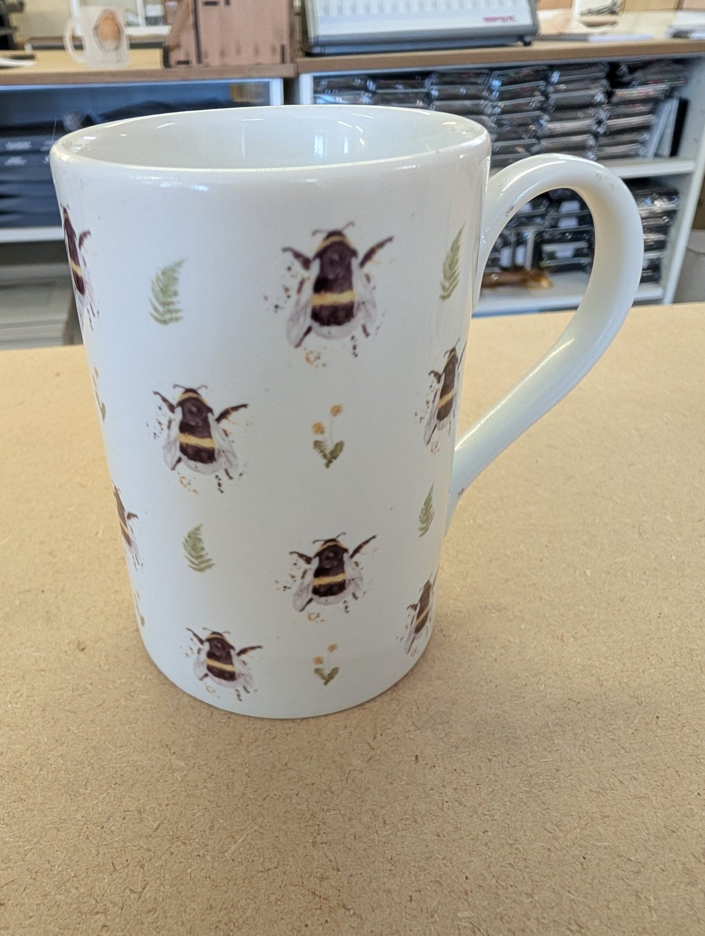 9 oz tall thin white mugs - artcoasterprinting