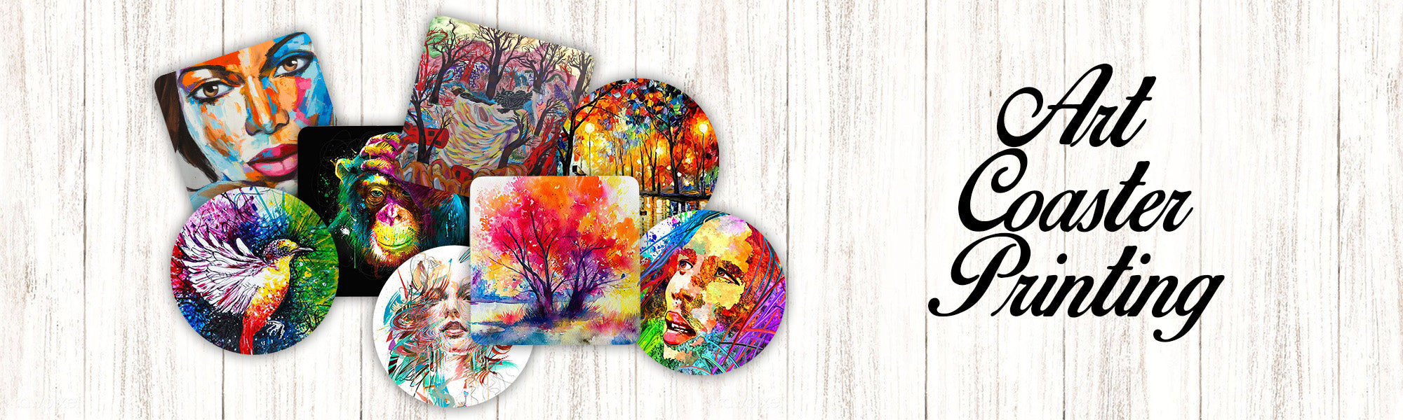 Art Coaster Printing artwork printed on coasters and much more