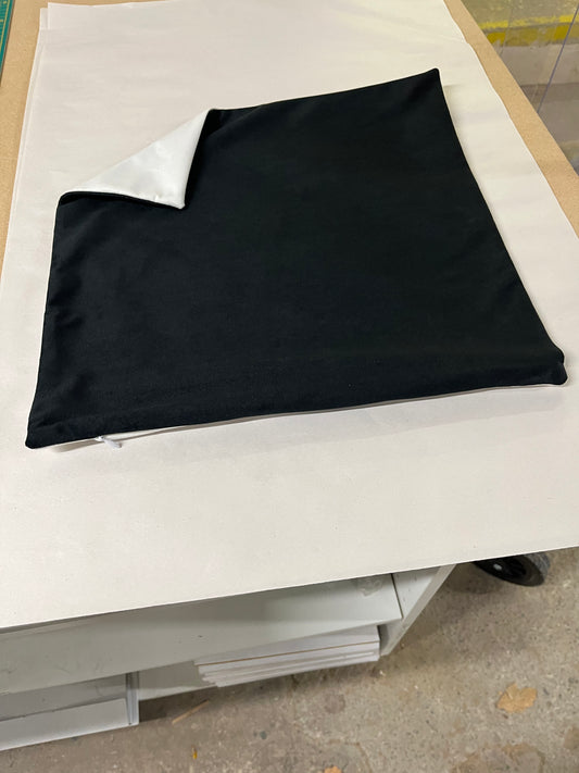 Cushion Cover - Soft Feel with full Black backing.