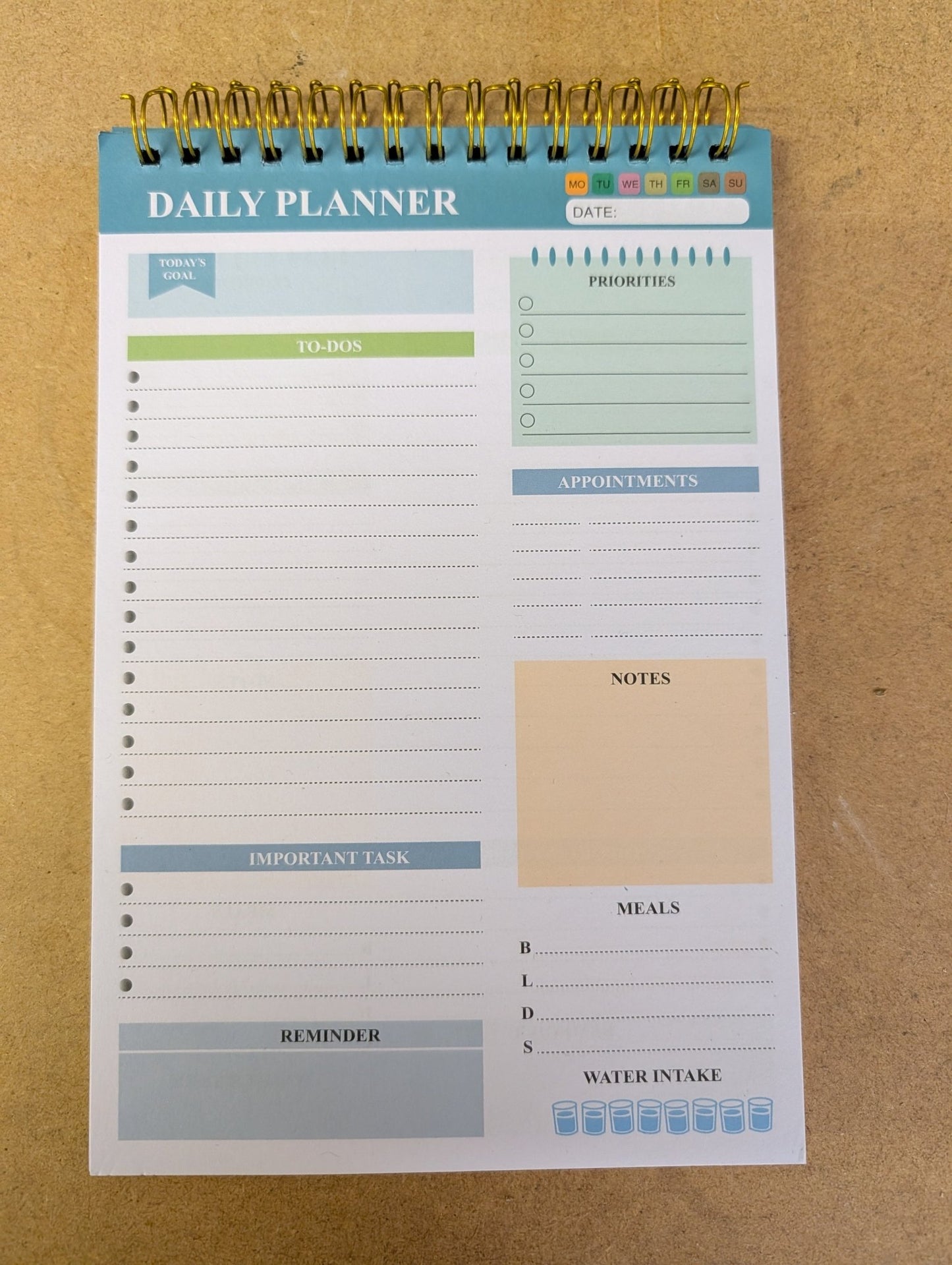 A5 Daily Planner - artcoasterprinting