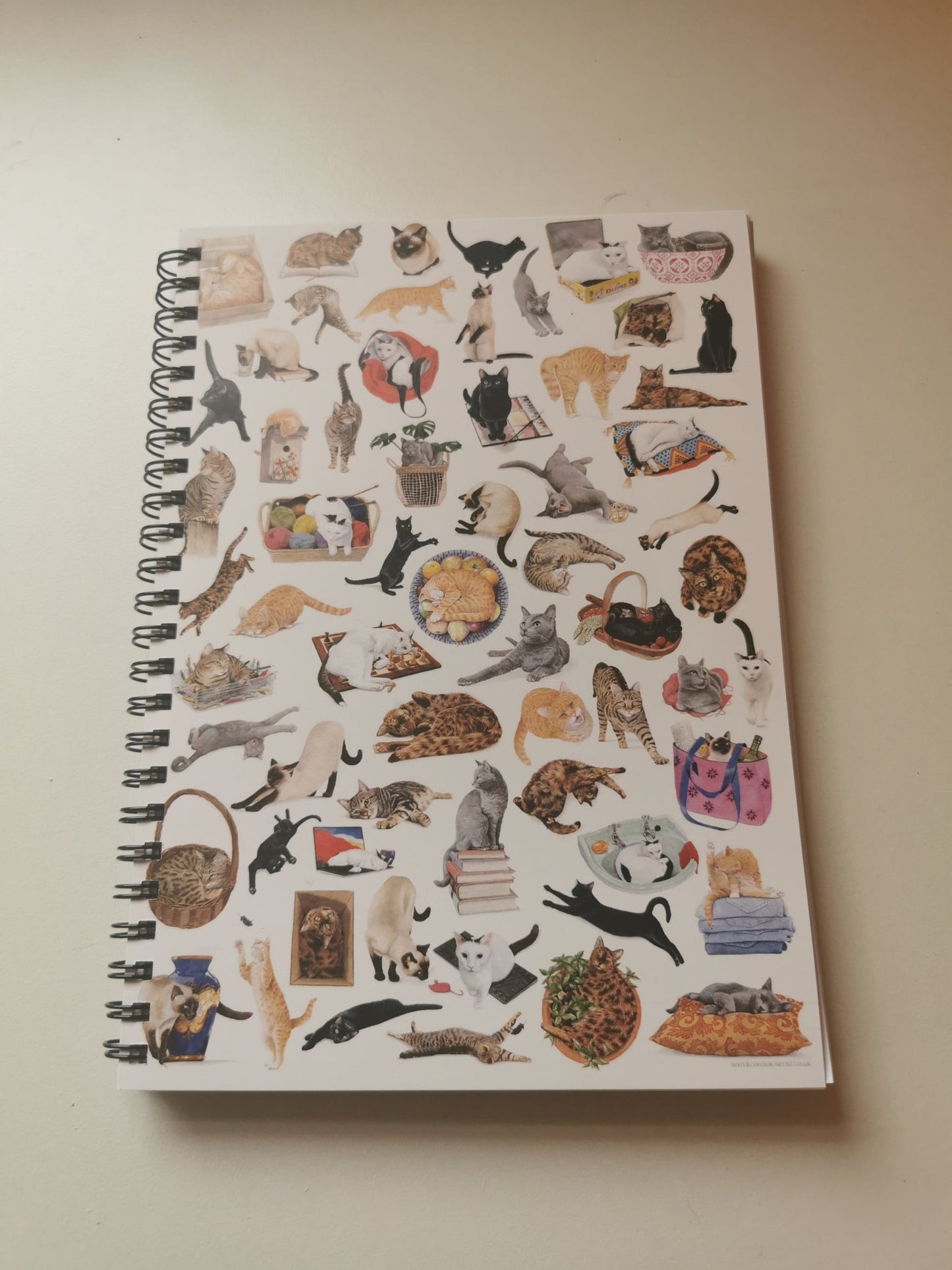 A5 notebook - Paper Cover - artcoasterprinting