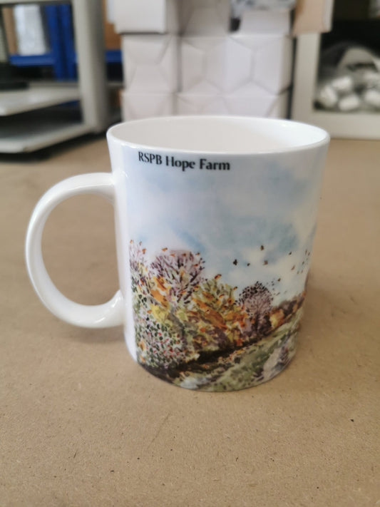 Large 15oz Straight sided Bone China Mug - artcoasterprinting