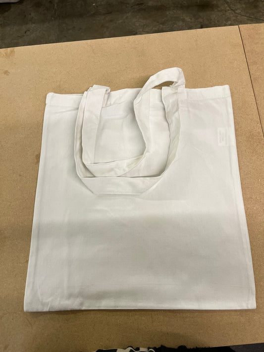 Luxury Jersey Tote White 38x42cm - artcoasterprinting