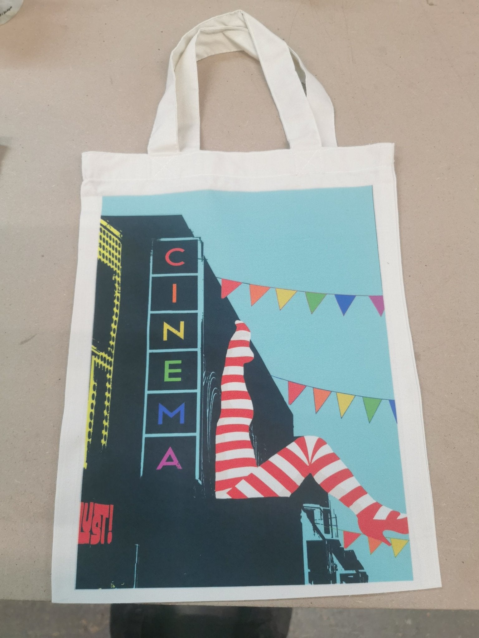 Natural Tote Bag (26 x 34cm) - artcoasterprinting