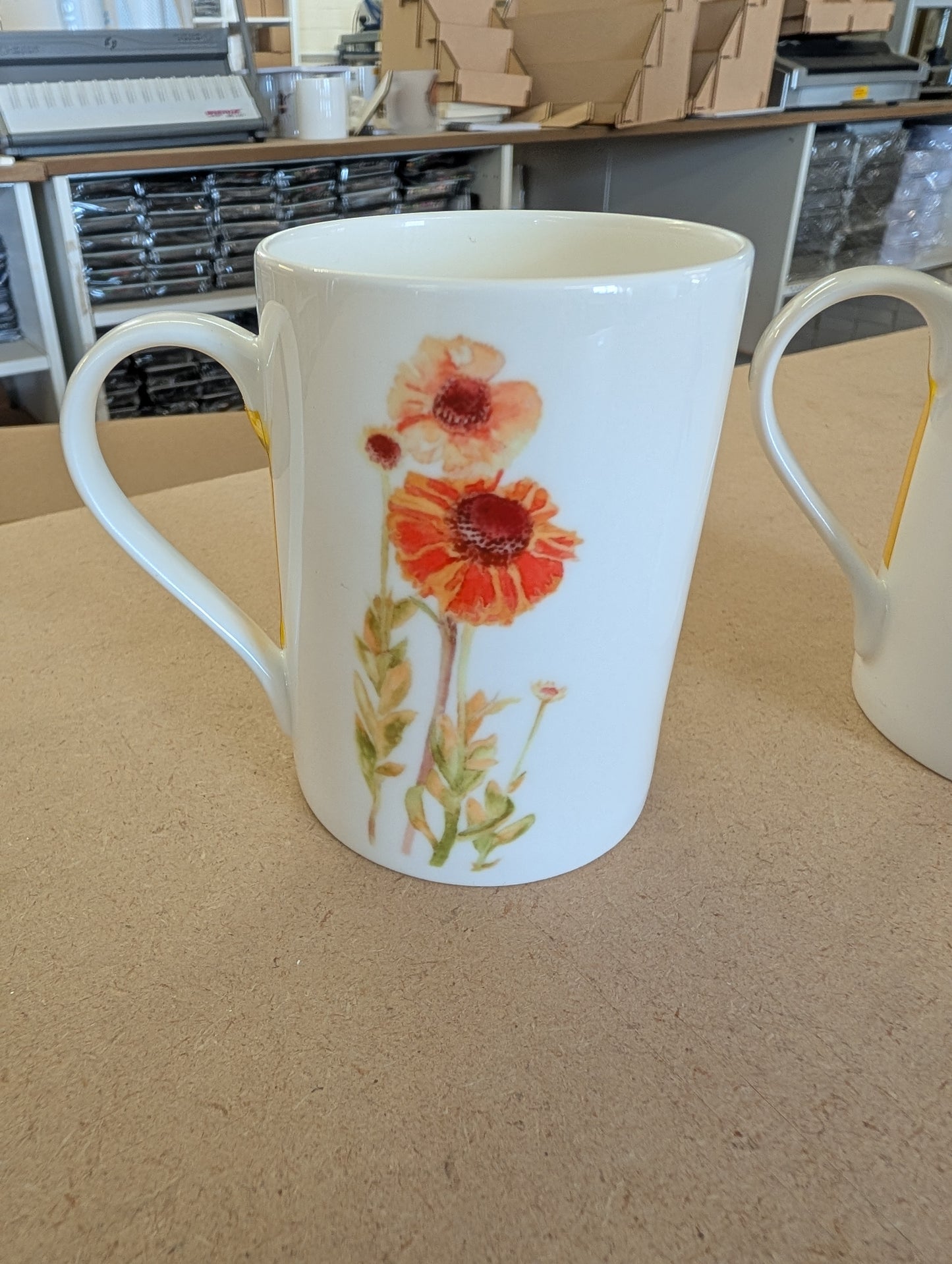 Straight sided  Fine Bone China Mug (9oz)