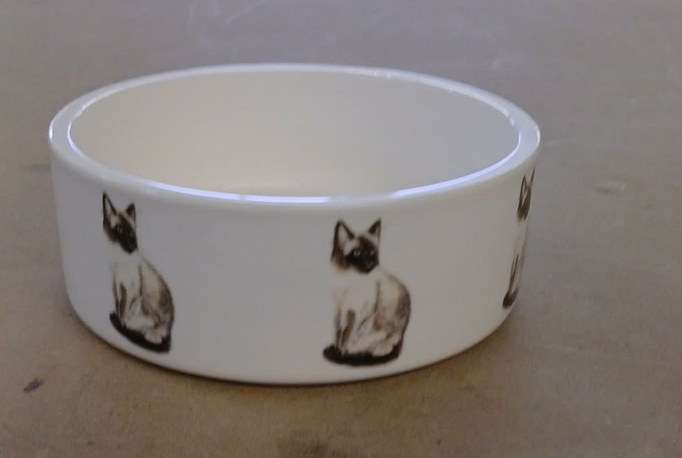Small Pet Bowl - artcoasterprinting