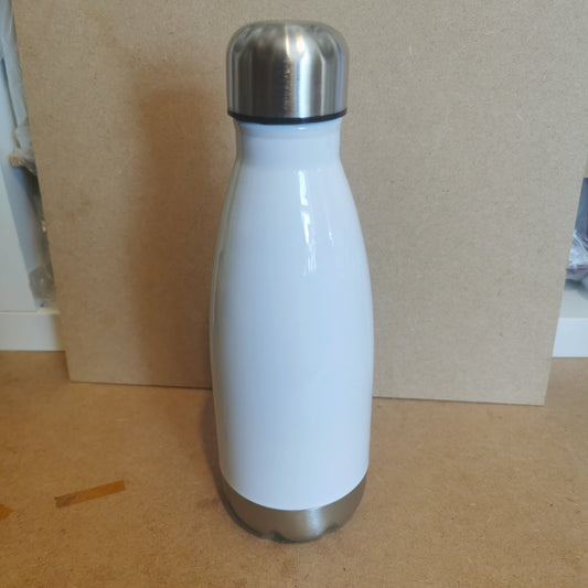 350ml bowling pin water bottle - DOUBLE WALLED - artcoasterprinting