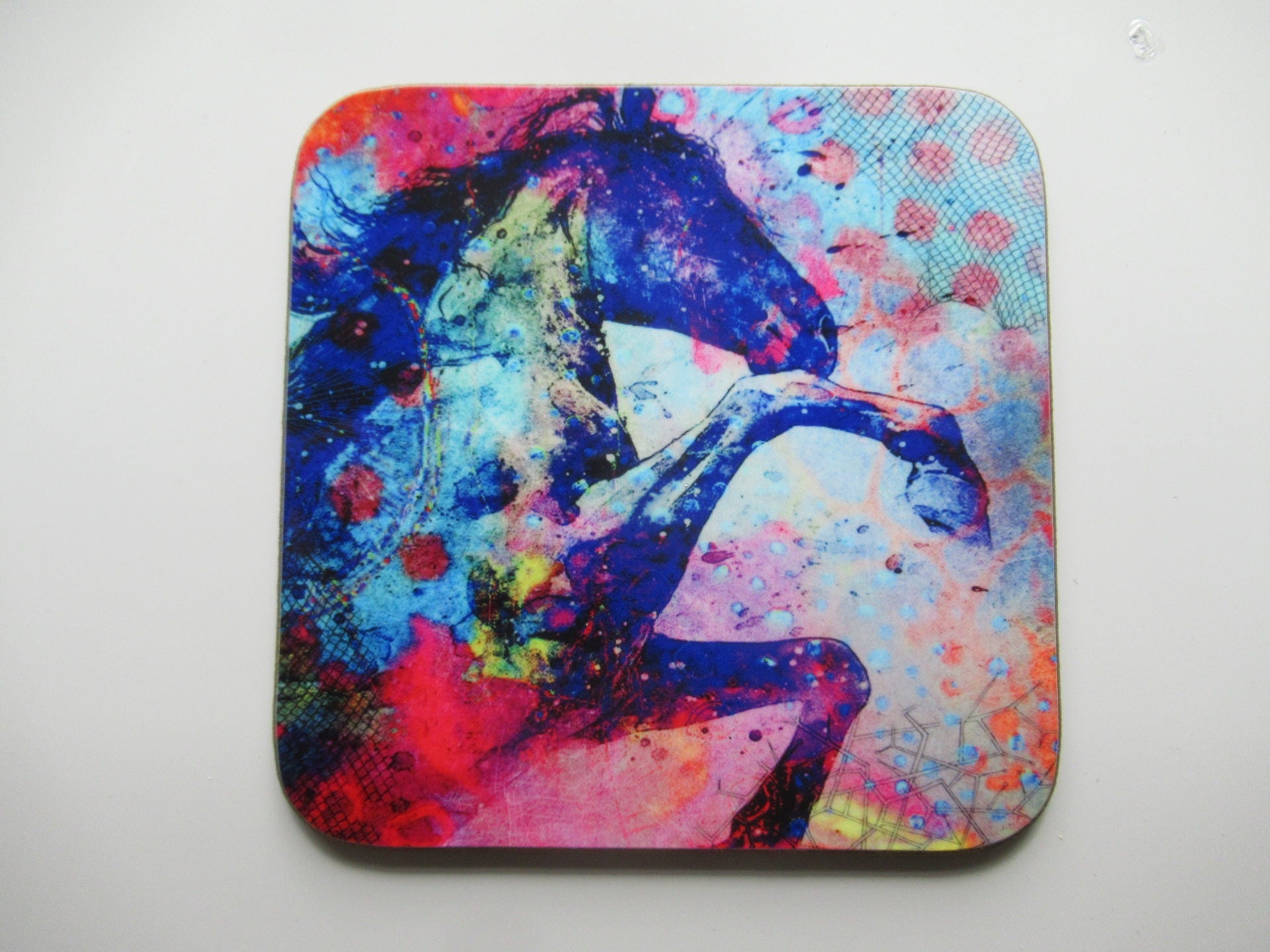 Coaster - 10cm Square - gloss finish - artcoasterprinting