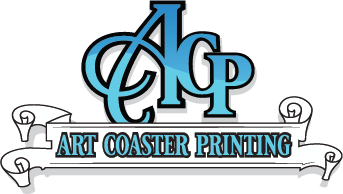 Coaster - 9cm Square - matt finish - artcoasterprinting