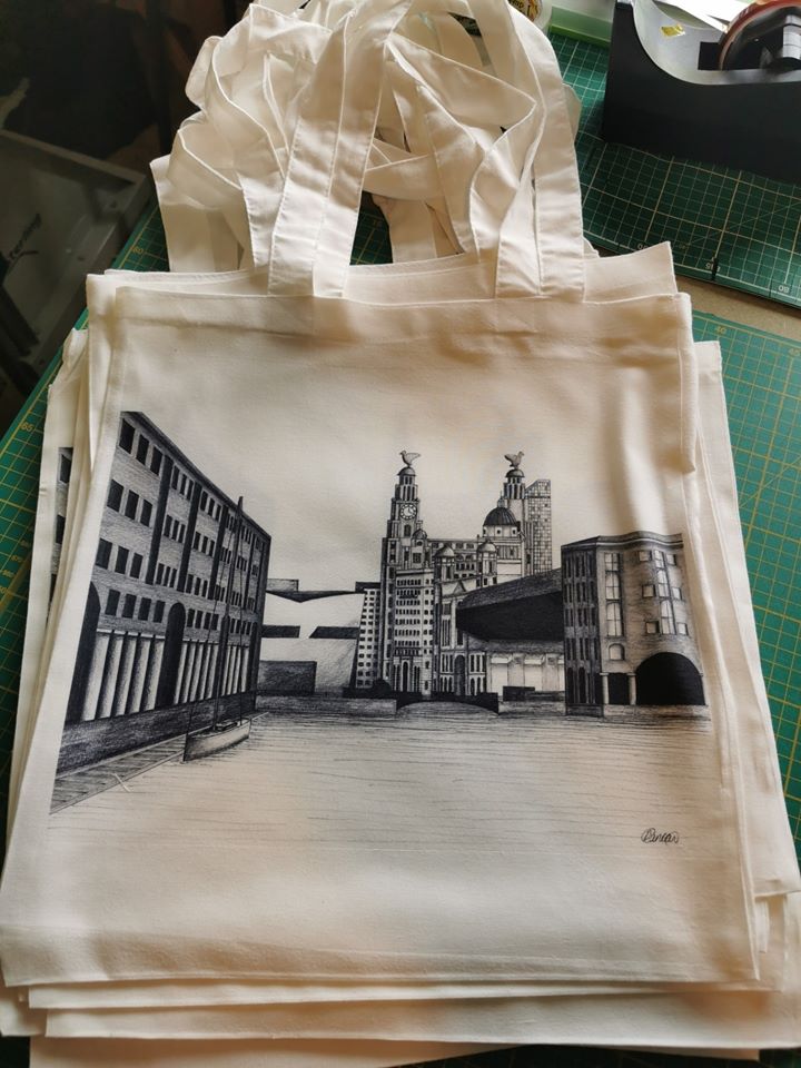 Tote Bag 38 x 42cm (double sided) - artcoasterprinting